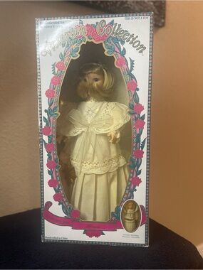 Melissa Victorian Collection Doll in Cream Dress with Blonde Hair